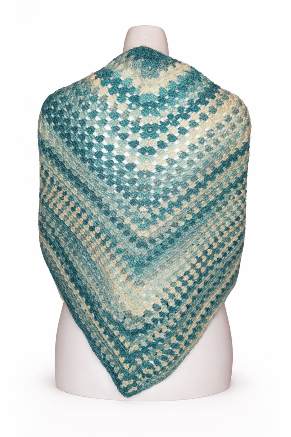 Granny Stitch Triangle Shawl