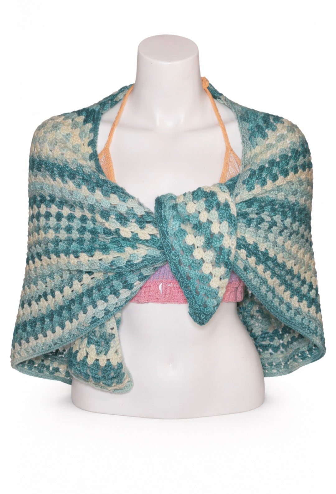 Granny Stitch Triangle Shawl